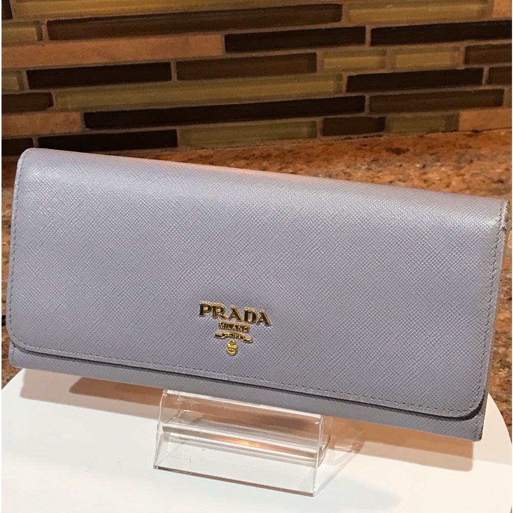 Prada Signature Saffiano Leather Continental Wallet 😍🔥 - Picture 5 of 17